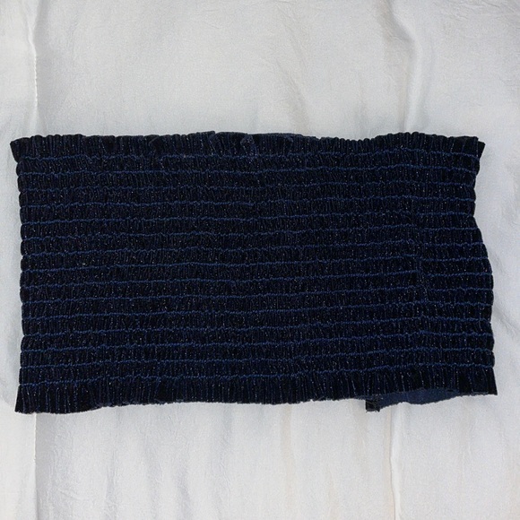LF Tops - 3 For $30 - LF Navy Velvet tube top